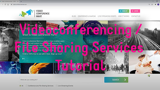 How to create video conferencing/ file sharing?